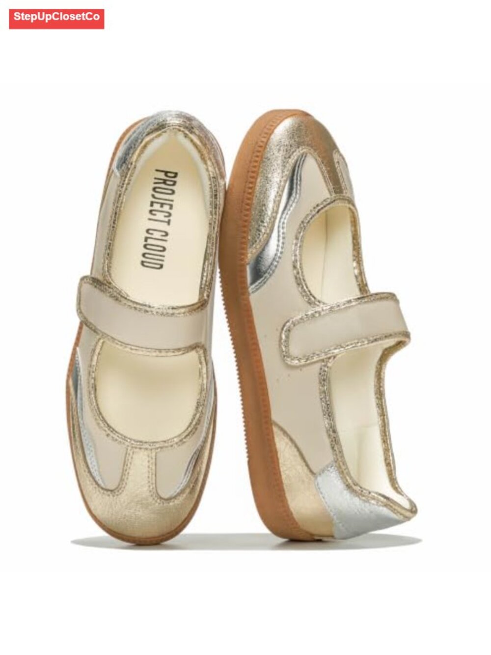 Mary Jane Shoes Women Comfortable Slip-On Flats Lightweight Non-Slip Summer